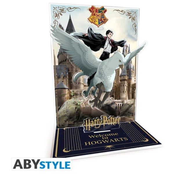 HARRY POTTER - Acryl Diorama - Harry & Buck in Hogwarts
