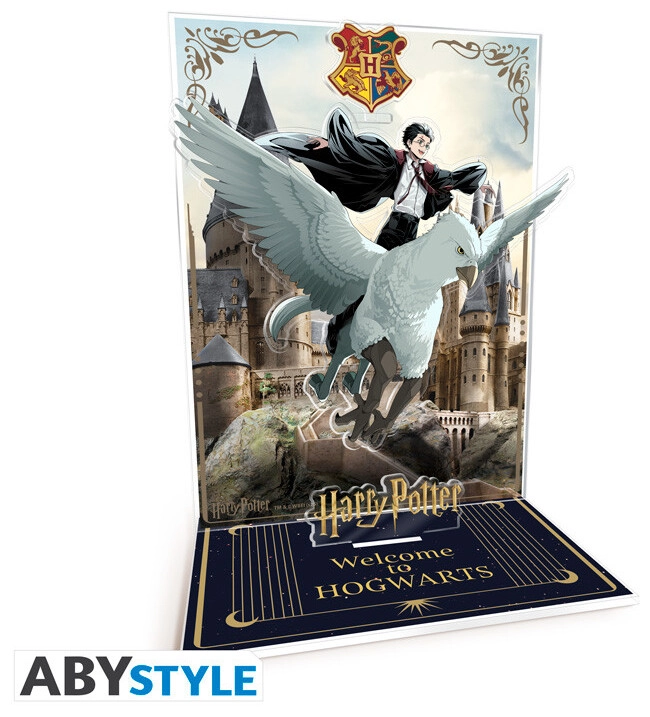 HARRY POTTER - Acryl Diorama - Harry & Buck in Hogwarts