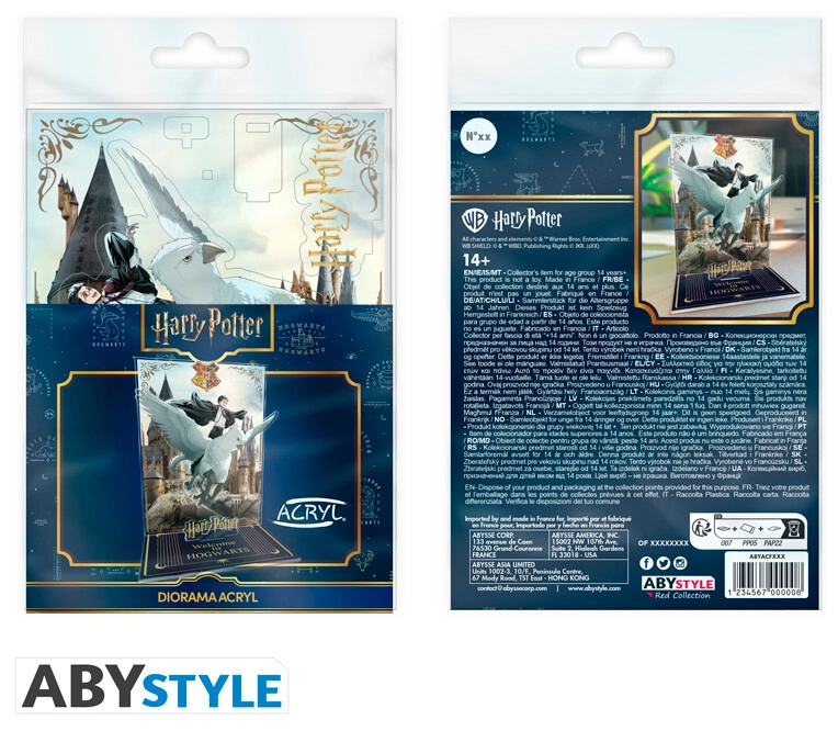 HARRY POTTER - Acryl Diorama - Harry & Buck in Hogwarts