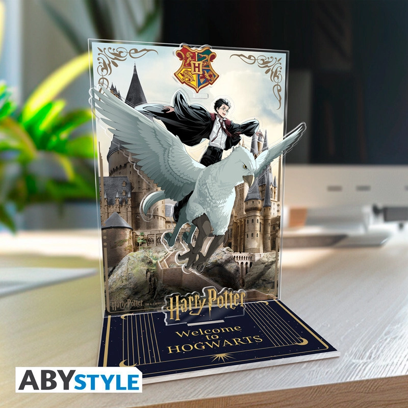 HARRY POTTER - Acryl Diorama - Harry & Buck in Hogwarts