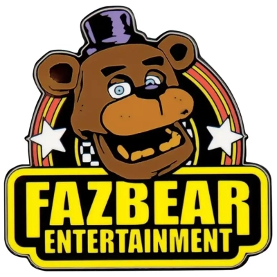 Five Nights at Freddy's Fazbear Entertainment Pin Badge