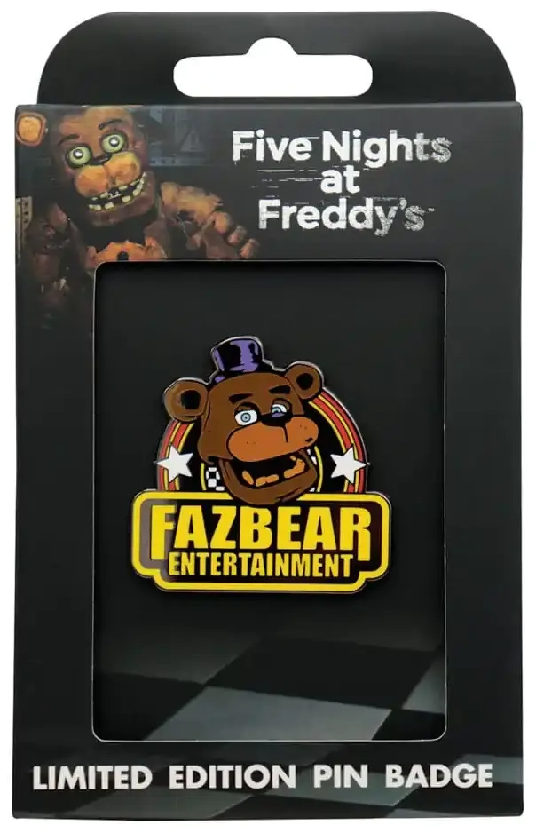 Five Nights at Freddy's Fazbear Entertainment Pin Badge