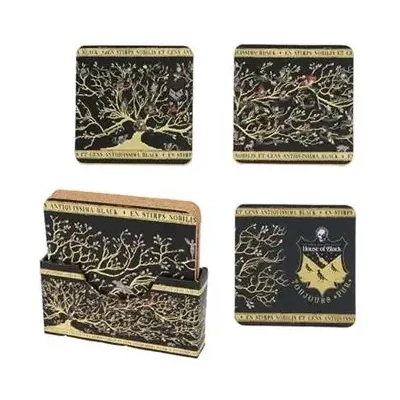 Set of 4 Coasters - Black Family - Harry Potter