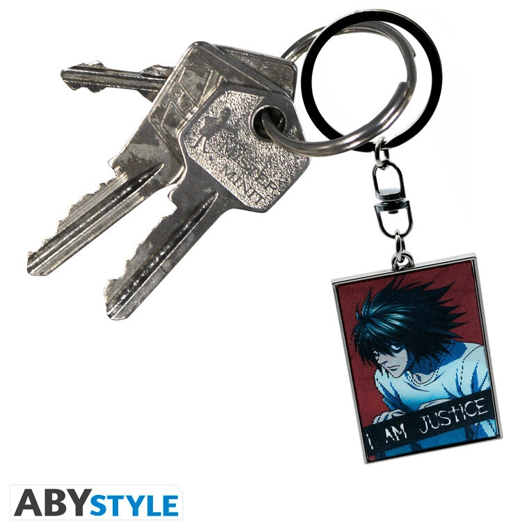 DEATH NOTE - Keychain Lenticular "Justice"
