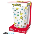 POKEMON - Large Glass - 400ml - Pikachu pattern
