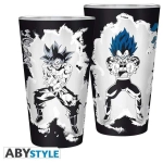 DRAGON BALL SUPER - Premium Large Glass -400ml- Goku/Vegeta