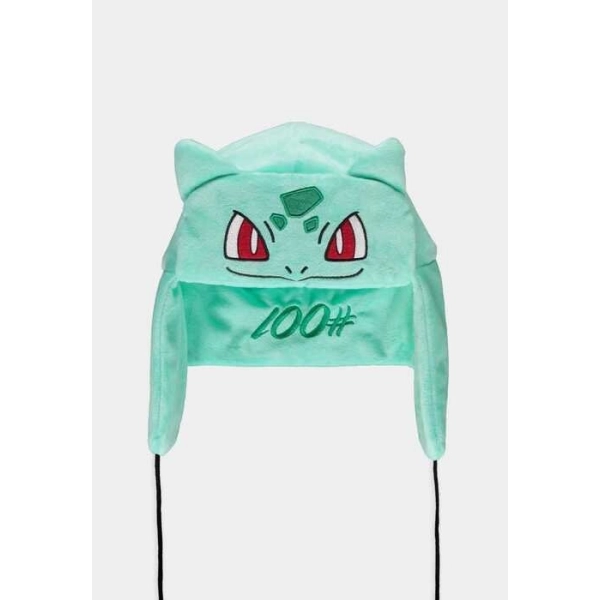 Pokémon - Bulbasaur - Trapper Hat (Novelty) - 58 cm Pokémon - Bulbasaur - Trapper Hat (Novelty) - 58 cm