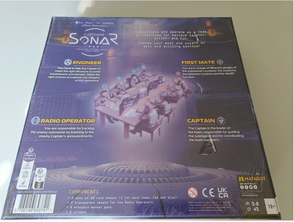 Captain Sonar - New Edition - EN (Defekte Verpackung)