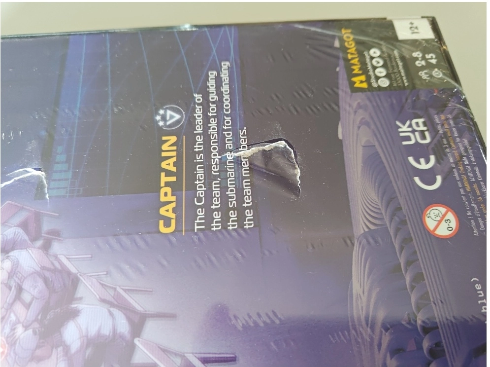 Captain Sonar - New Edition - EN (Defekte Verpackung)