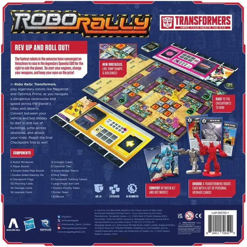 Robo Rally Transformers - EN