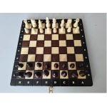 Reiseschach Gebrannt - 26.5cm (B-Qualität)