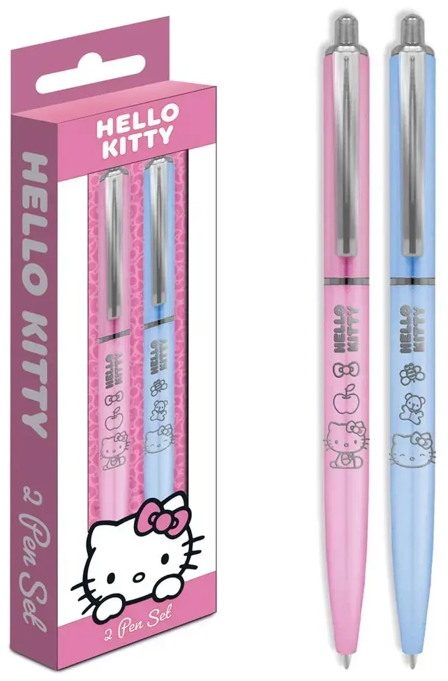 Hello Kitty (Pink) 2 Pen Set