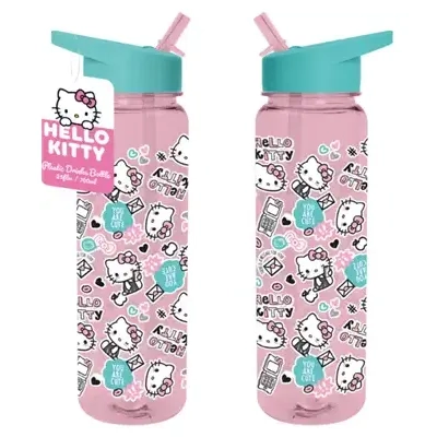Hello Kitty (Insta Cuteness) Plastic Drinks Bottle