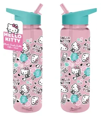 Hello Kitty (Insta Cuteness) Plastic Drinks Bottle