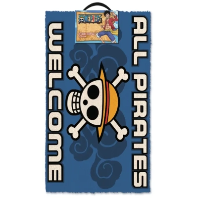 One Piece (All Pirates Welcome) Doormat