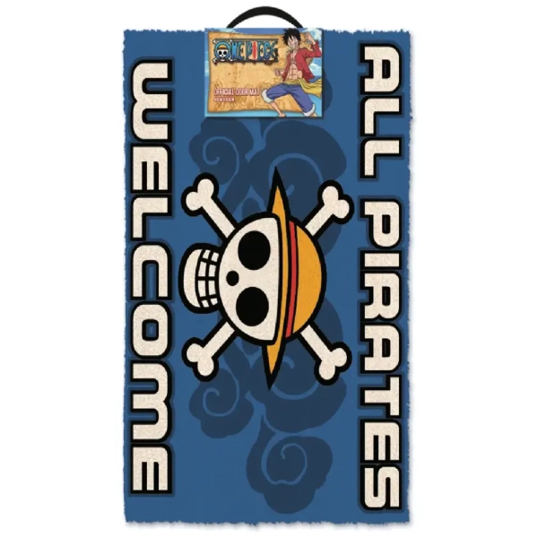 One Piece (All Pirates Welcome) Doormat