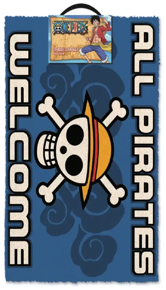 One Piece (All Pirates Welcome) Doormat