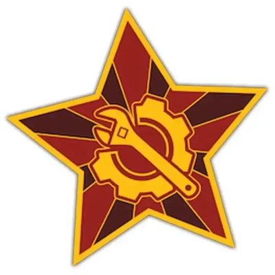 Politburo Pin (Cogs and Commissars)