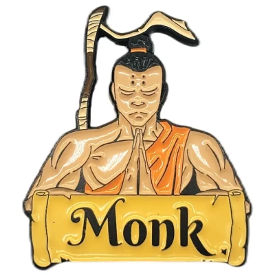 Collectible Pins Monk
