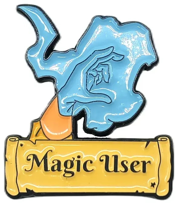 Collectible Pins Magic User