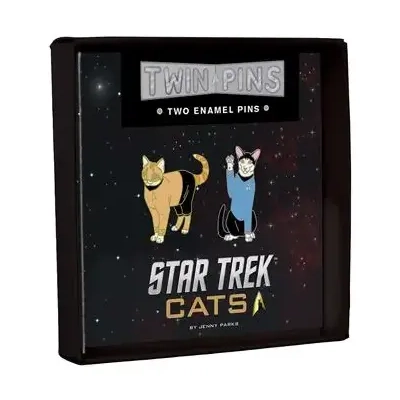 Star Trek Cats Twin Pins