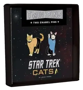 Star Trek Cats Twin Pins