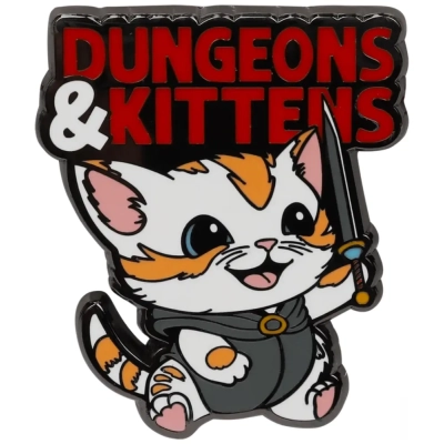 Dungeons & Kittens Pin