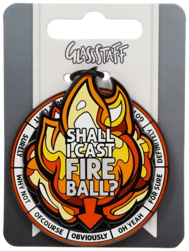 Casting Fireball Spinner Pin