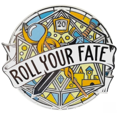 Roll Your Fate Spinner Pin