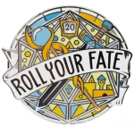 Roll Your Fate Spinner Pin