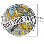 Roll Your Fate Spinner Pin