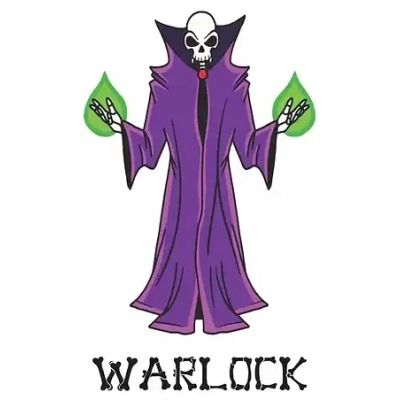 Pin Skele-Pin Adventurers Warlock