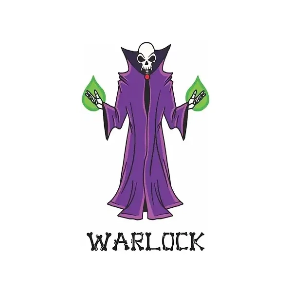 Pin Skele-Pin Adventurers Warlock