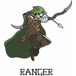 Pin Skele-Pin Adventurers Ranger
