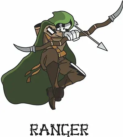 Pin Skele-Pin Adventurers Ranger