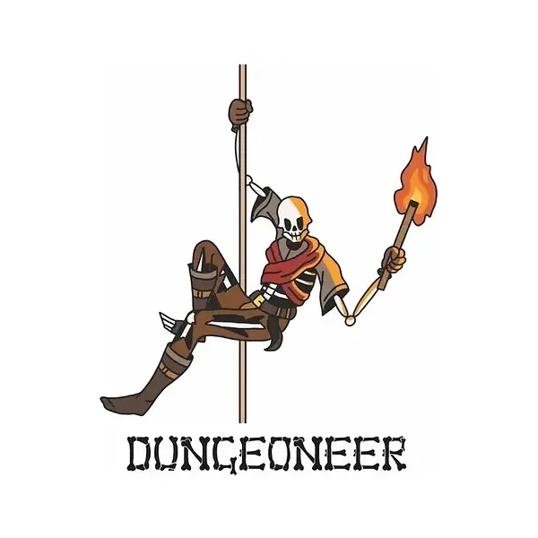 Pin Skele-Pin Adventurers Dungeoneer