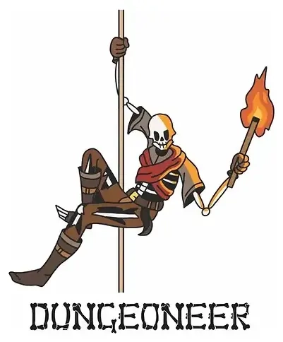 Pin Skele-Pin Adventurers Dungeoneer