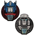 Transformers 40th Anniversary Twin Set of Pin Badges