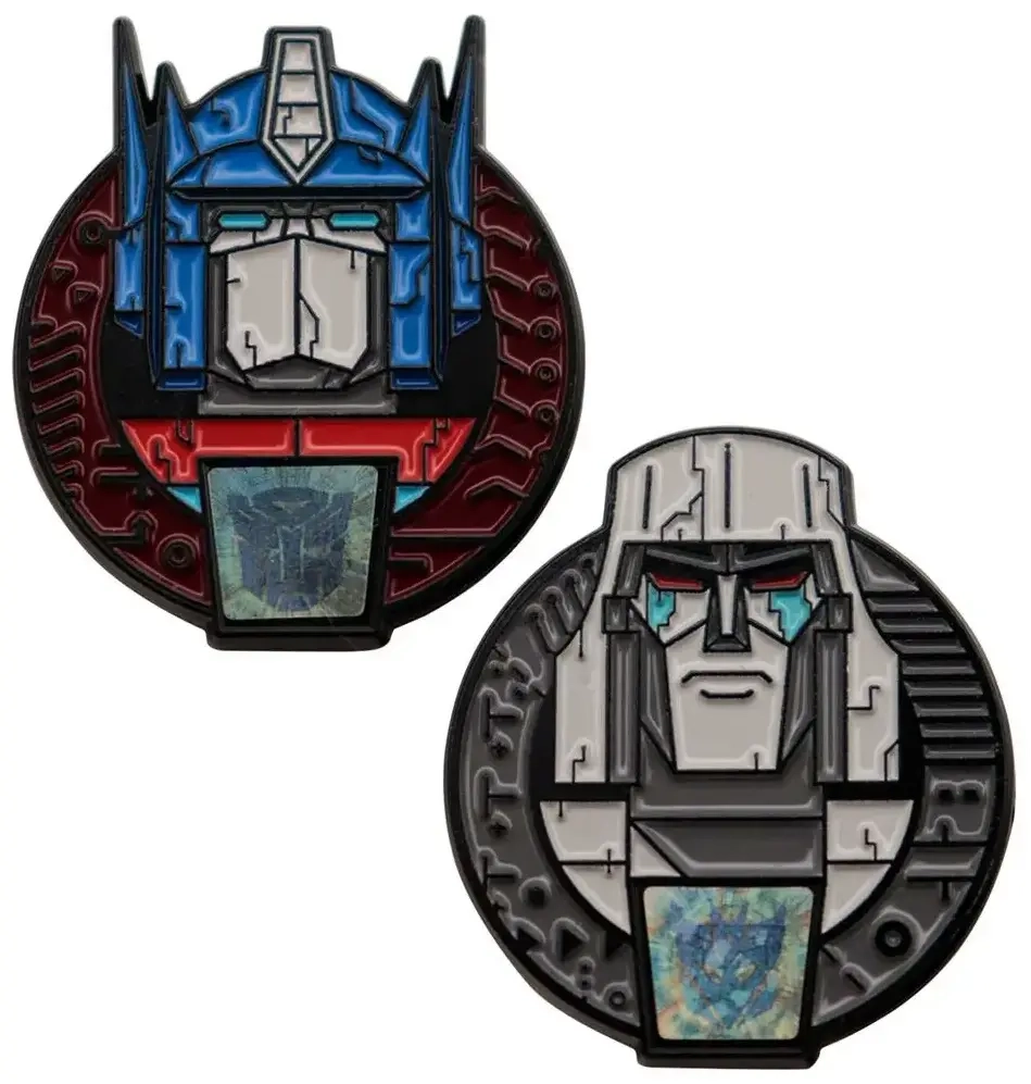 Transformers 40th Anniversary Twin Set of Pin Badges