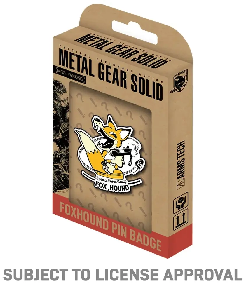 Metal Gear Solid FOXHOUND Limited Edition Pin Badge
