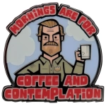 Stranger Things Hopper Pin Badge