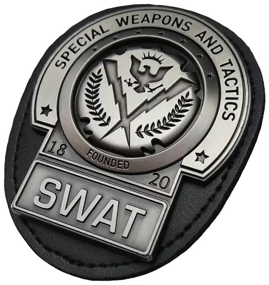DC The Dark Knight Limited Edition Replica Gotham City SWAT Badge
