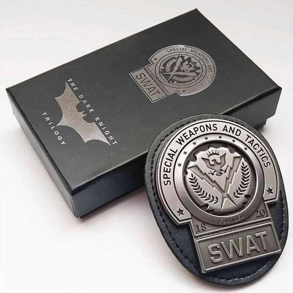 DC The Dark Knight Limited Edition Replica Gotham City SWAT Badge