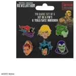 Masters of The Universe - Pin Badge Set of 6