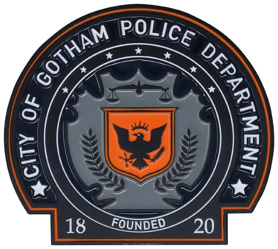 DC Gotham City Police Badge Limited Edition Medallion