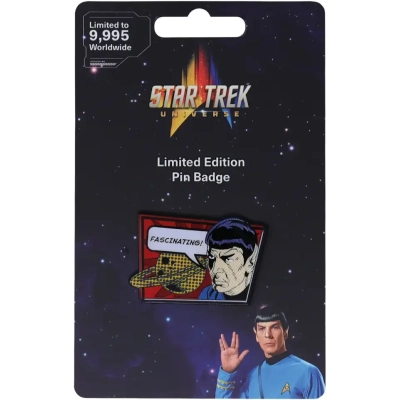 Star Trek Limited Editon Spock Pin Badge