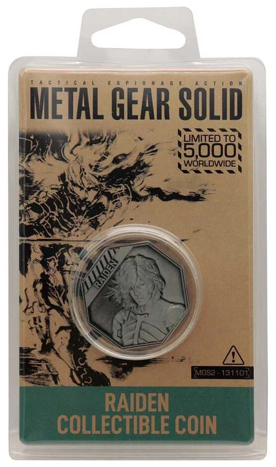 Metal Gear Solid 2 Raiden Coin