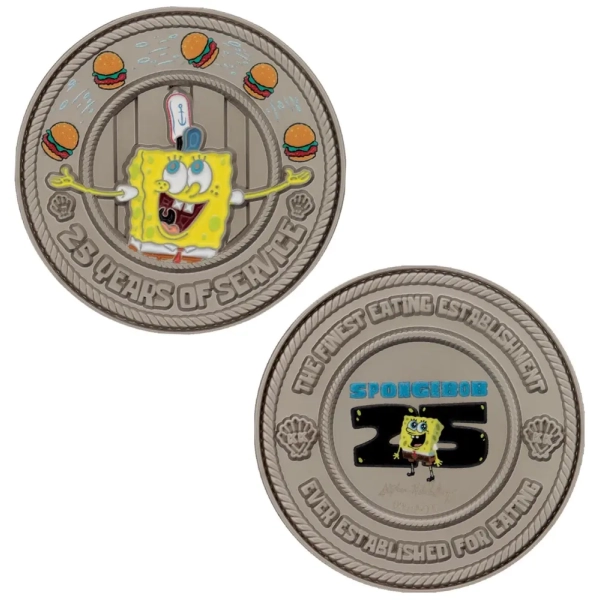 SpongeBob SquarePants 25th Anniversary Coin