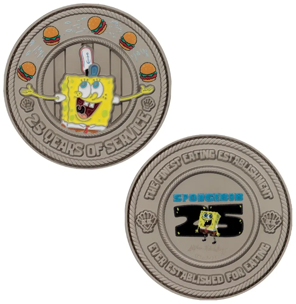 SpongeBob SquarePants 25th Anniversary Coin