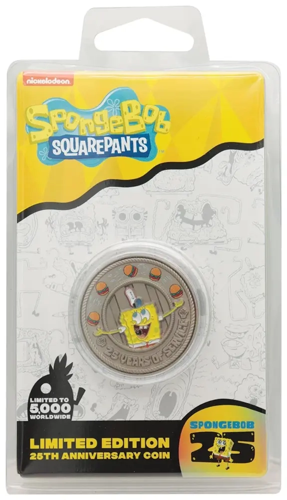 SpongeBob SquarePants 25th Anniversary Coin